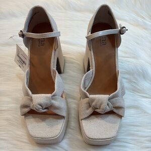 A.n.a Ivory Platform Heels